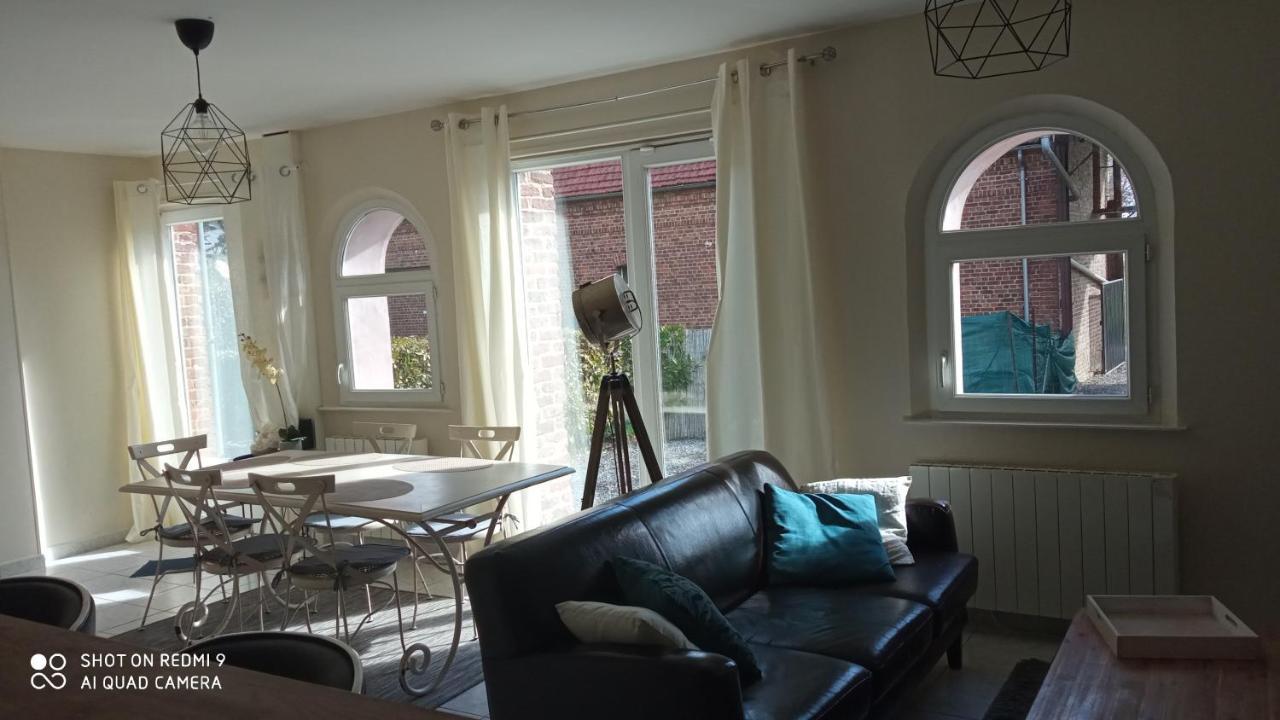 Au bonheur des Anes - Gîte Topaze Le Quesnoy-en-Santerre Exterior foto